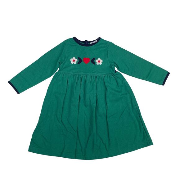 NWT Florence Eiseman Size 6 Knit Dress with Flowers - Picture 1 of 4